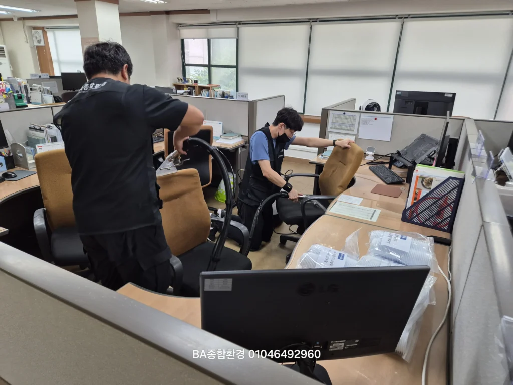 건물청소 - 에어컨 카페트